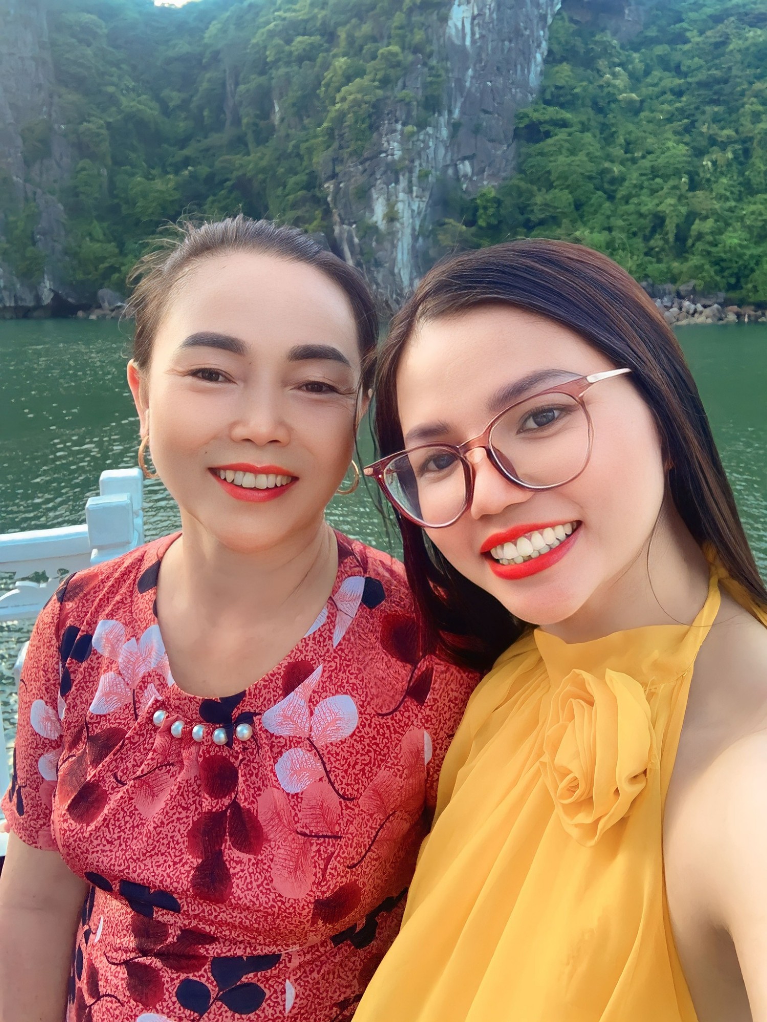 Ngọc Lan và mẹ