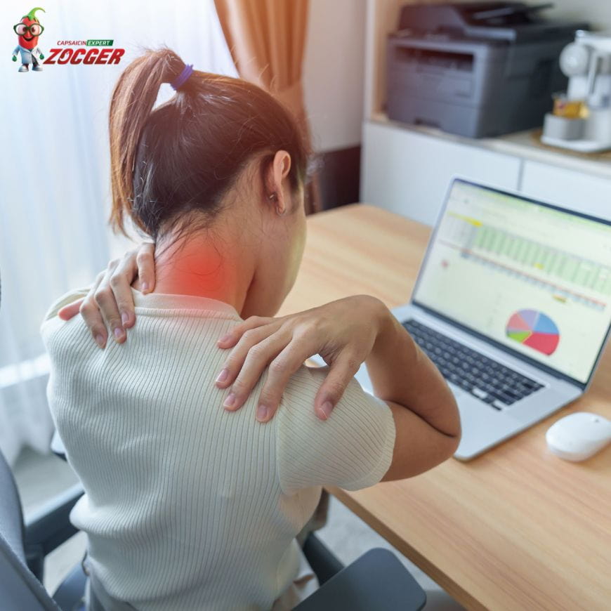 Đau cổ vai gáy xuất hiện do nhiều nguyên nhân khác nhau.