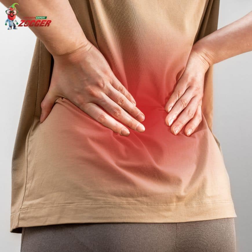 Đau lưng có thể do nhiều nguyên nhân khác nhau gây nên.