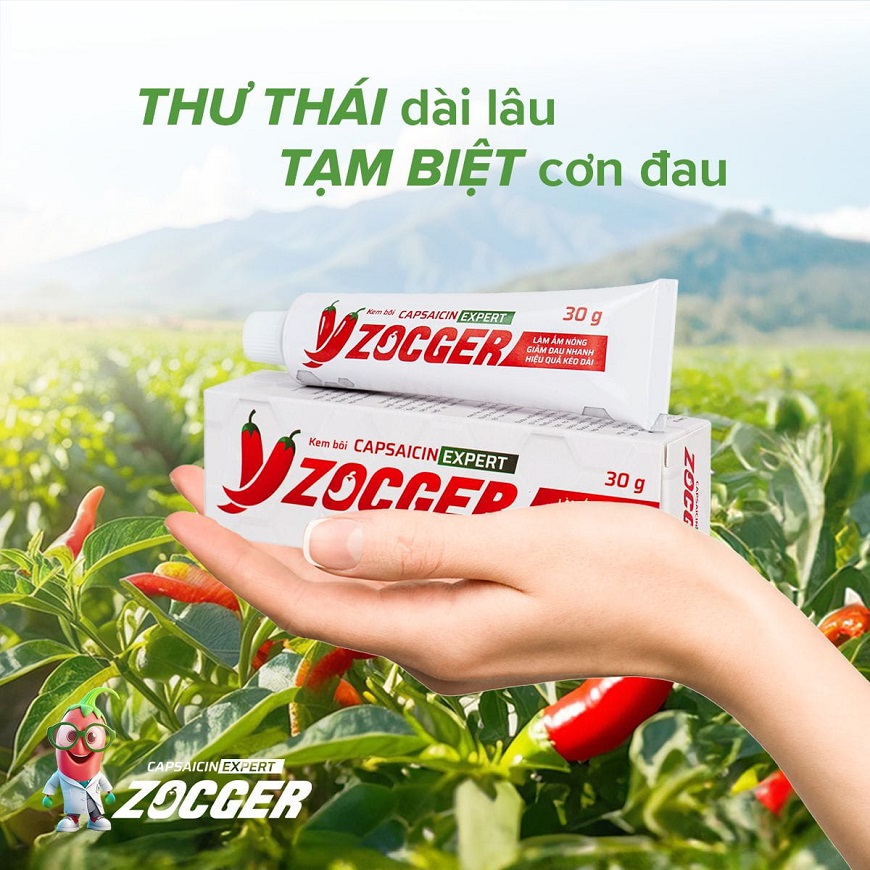 Zocger - Giải pháp mới trong giảm đau xương khớp.